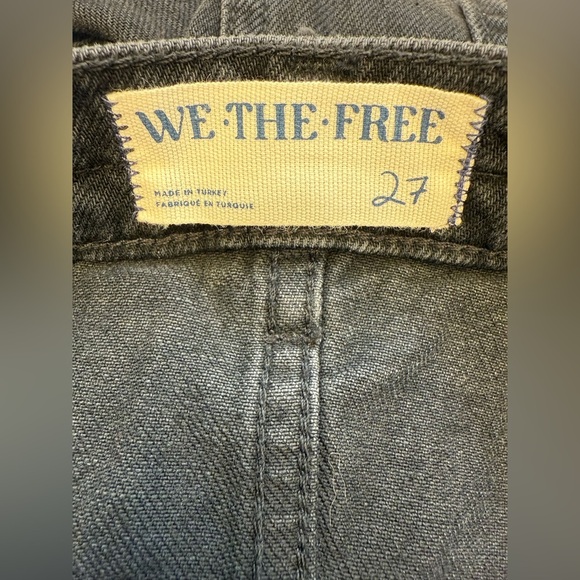 NWOT Free People We the Free Wild Roses Midi Skirt Black Size 27 - Picture 10 of 16